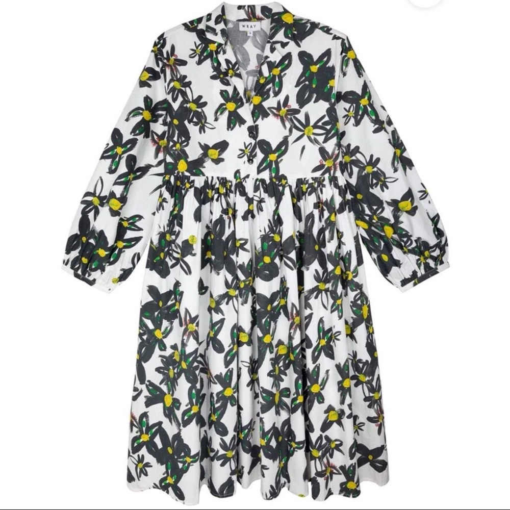 Wray NYC Quinn Dress Extended Sizing 3X Floral